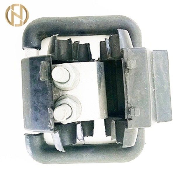 Morsetto di alluminio isolato di interramento del ramo/morsetto a terra J10BD-50-240 agli accessori del palo J10DL-50-300