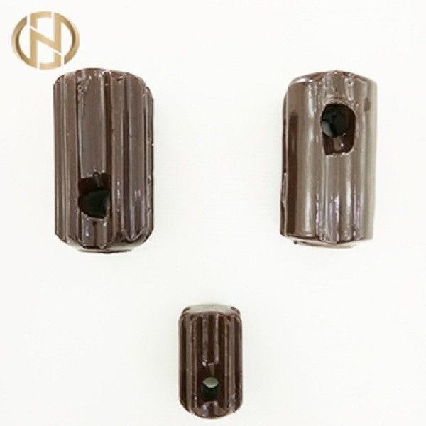 Concluda l'ANSI ceramico del Bullnose dell'isolante della porcellana di sforzo 54-1, 54-2, 54-3, 54-4 accessori del palo