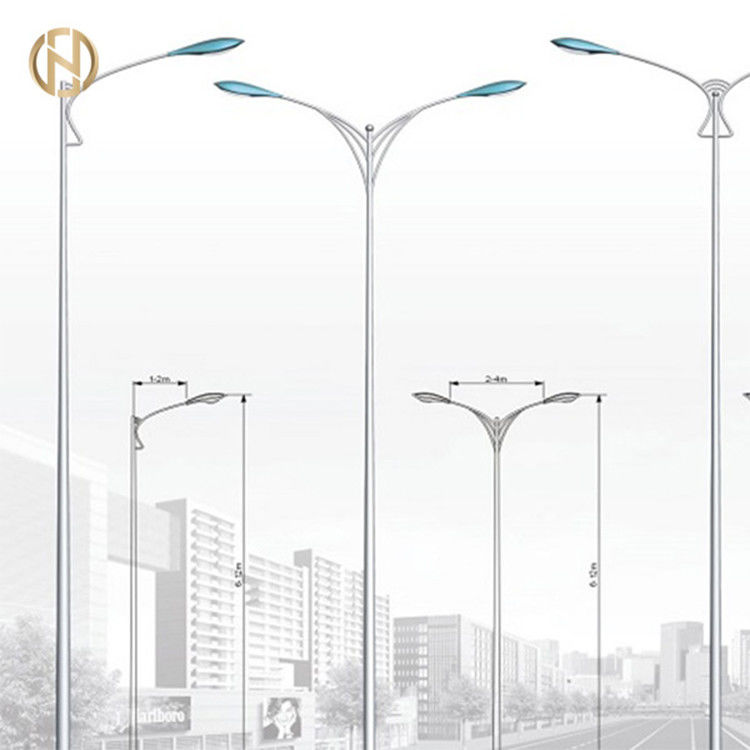 iluminazione pubblica palo all'aperto della strada principale di palo di iluminazione pubblica 10m di 3m 4m 6m