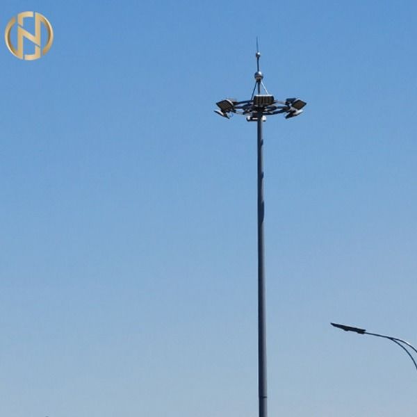 Forma poligonale 28M 36M 40M Galvanized High Mast Palo