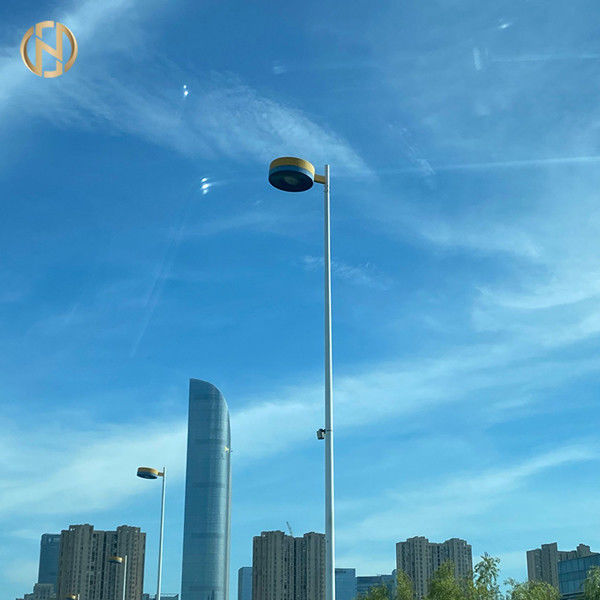 iluminazione pubblica palo galvanizzata ottagonale di GI del bordo della strada della immersione calda di 15m