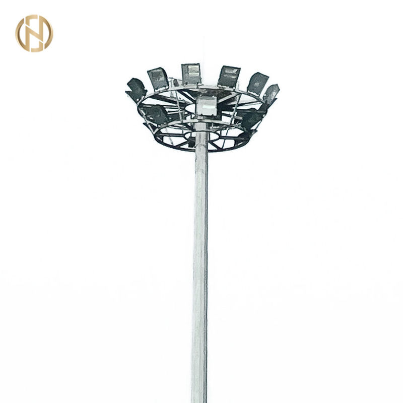 Stadio galvanizzato alto palo per il campo sportivo di illuminazione 25M 28M 36M 40M altezza
