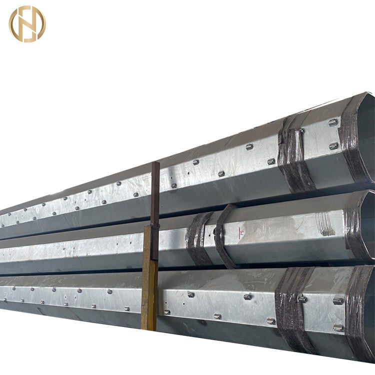 La immersione calda di ASTM 633 12m ha galvanizzato il metallo palo leggero per il trasporto di energia