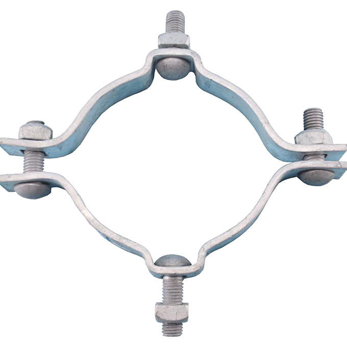 Acciaio di Guy Clamp Hold Hoop Galvanized dell'hardware di meraviglia della immersione calda