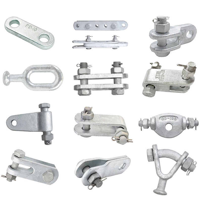 La immersione calda ha galvanizzato la linea sopraelevata montaggi del cavo di Electric Power degli accessori