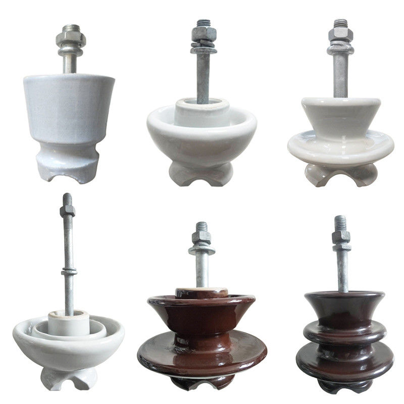 Lega di alluminio dell'isolante di Pin Type Anti Pollution Porcelain