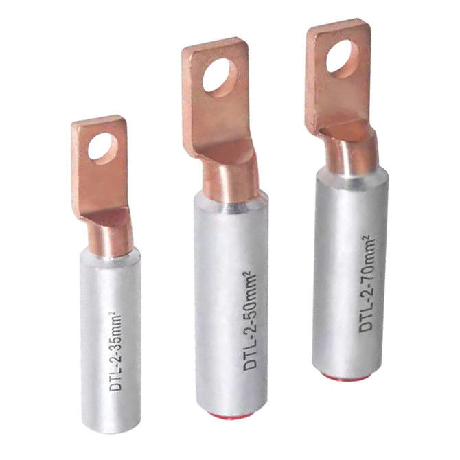 Rame bimetallico forgiato del cavo di Pin Type Terminal Lugs Ferrules della piegatura