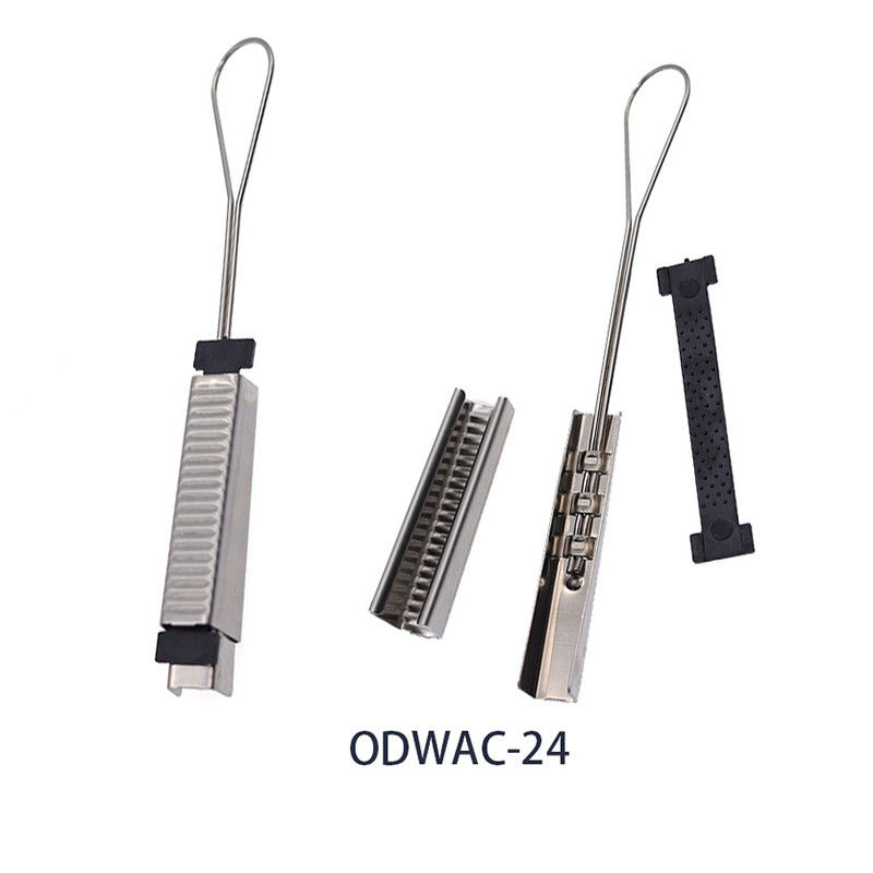 La sospensione del cavo di serie FTTH di ODWAC preme la tensione del cavo di acciaio inossidabile