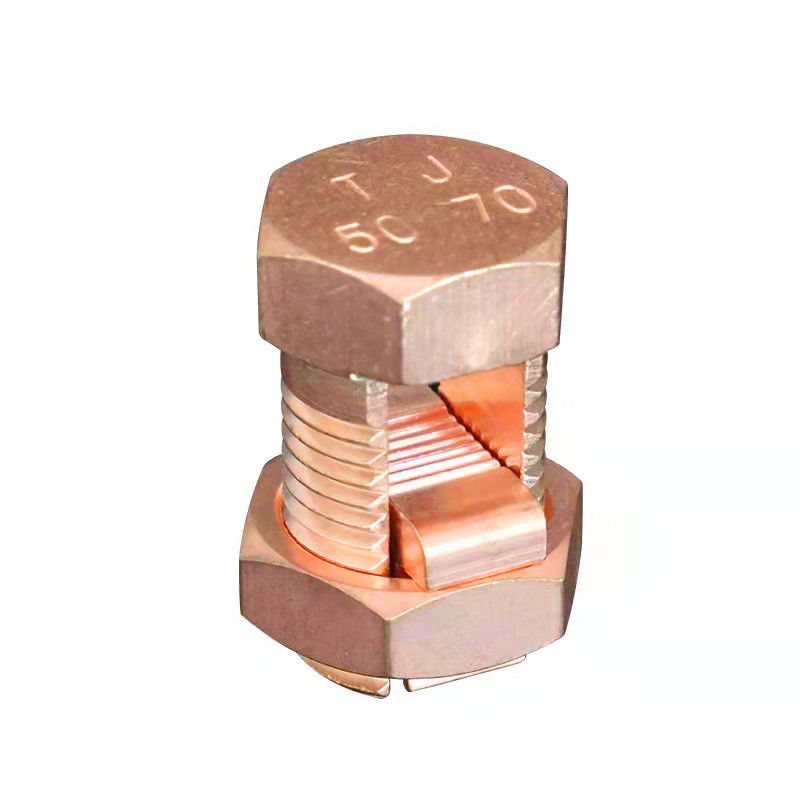 Linea elettrica di rame importata del collare del cavo del connettore di Bolt montaggio di collegamento