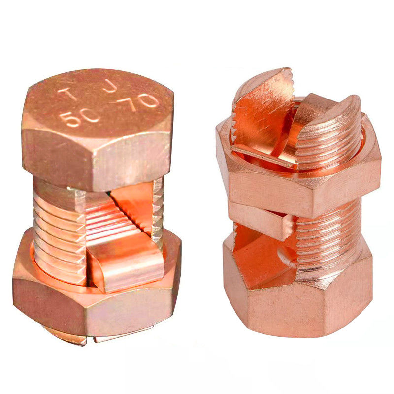 Linea elettrica di rame importata del collare del cavo del connettore di Bolt montaggio di collegamento