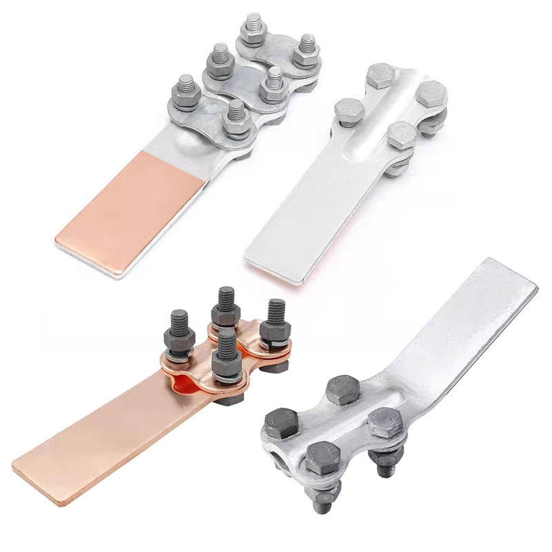 Transizione di alluminio terminale di Clamp Bolt Copper del conduttore di cavo