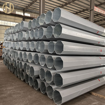 Pali ottagonali per linee a bassa e media tensione - Pali metallici - Forniture per apparecchiature elettriche